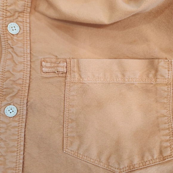 Margaritaville Shirt Mens Large Peach Long Rollable Slee… - Picture 8 of 16